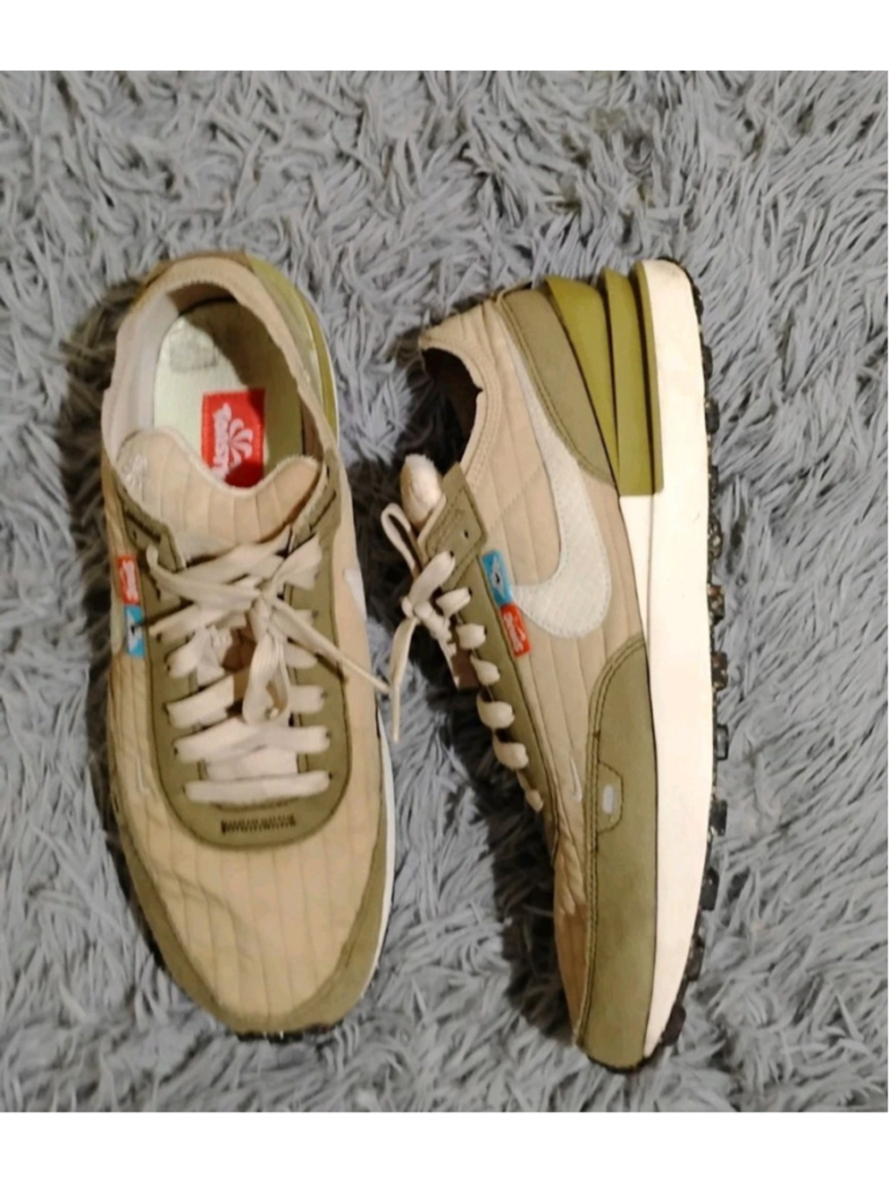 Nike Waffle One Premium Mens Size 11 US Rattan Khaki Toasty Snug Shoe DC8890-201